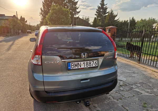 Honda CR-V cena 60500 przebieg: 162500, rok produkcji 2012 z Gniezno małe 596